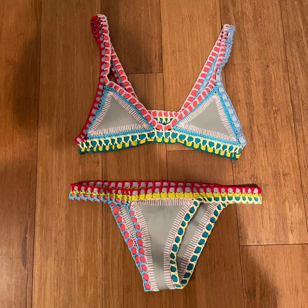 Kiini crocheted bikini Size Small